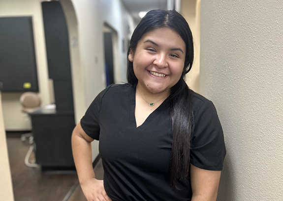 Registered dental assistant Crystal