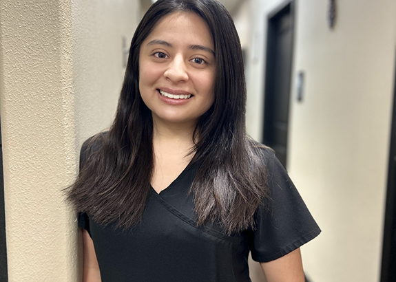 Lead dental assistant Lucy